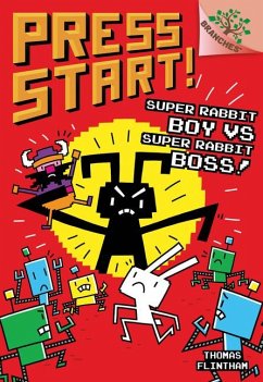 Super Rabbit Boy vs. Super Rabbit Boss!: A Branches Book (Press Start! #4) - Flintham, Thomas
