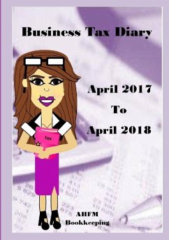 Cover Business Tax Diary April 2017- April 2018