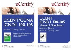 Ccent Icnd1 100-105 Pearson Ucertify Course and Network Simulator Academic Edition Bundle - Odom, Wendell; Wilkins, Sean