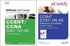 Ccent Icnd1 100-105 Official Cert Guide and Pearson Ucertify Network Simulator Academic Edition Bundle [With Access Code] - Odom, Wendell; Wilkins, Sean