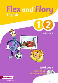 Flex and Flory 1-4. Workbook 1 / 2 mit Schüler-Audio-CD und Diagnoseheft - Carter, Chris;Schimmler, Ute;Gerbig, Katja