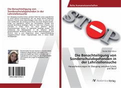 Die Benachteiligung von Sonderschulabgehenden in der Lehrstellensuche