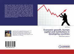 Economic growth, human capital and institutions in developing countries