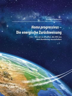 Cover Homo progressivus - Die energische Zurückweisung (eBook, PDF)