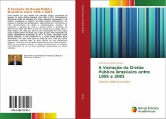 A Variação da Dívida Pública Brasileira entre 1995 e 2005