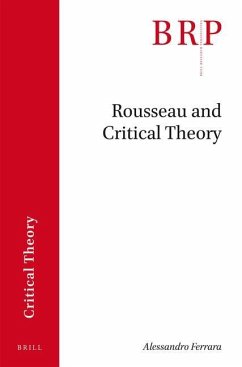 Rousseau and Critical Theory - Ferrara, Alessandro