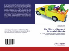 The Effects of Peugeot Automobile Nigeria - Onwumere, Godwin;Muhammad, Daiyibatu