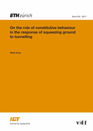 On the role of constitutive behaviour in the response of squeezing ground to tunnelling On the role of constitutive behaviour in the response of squeezing ground to tunnelling
