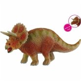 Bullyland 61446 - Prehistoric World - Museum Line - Medium Triceratops, Dinosaurier, 8 cm