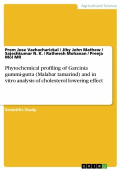 Phytochemical profiling of Garcinia gummi-gutta (Malabar tamarind) and in vitro analysis of cholesterol lowering effect - Vazhacharickal, Prem Jose;Mathew, Jiby John;Mol MR, Preeja