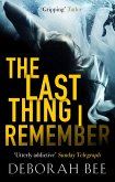 The Last Thing I Remember (eBook, ePUB)