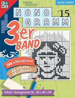 Nonogramm 3er-Band Nr. 15 - Conceptis Puzzles