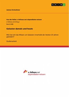 Galaxien damals und heute (eBook, PDF) - Kretschmer, Jannes