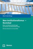 Neo-Institutionalismus - Revisited (eBook, PDF)