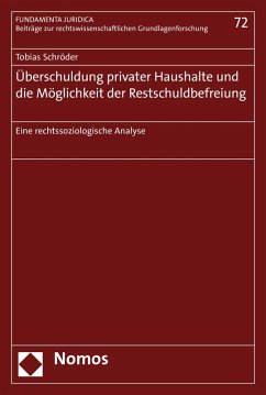 Überschuldung privater Haushalte und die Möglichkeit der Restschuldbefreiung (eBook, PDF) - Schröder, Tobias