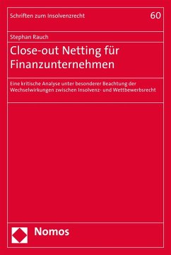 Cover Close-out Netting für Finanzunternehmen (eBook, PDF)