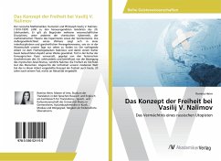 Das Konzept der Freiheit bei Vasilij V. Nalimov - Heim, Romina