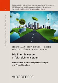 Die Energiewende erfolgreich umsetzen (eBook, PDF) - Blennemann, Thilo; Höflich, Harald; Jenssen, Till; Kienzlen, Volker; Lünser, Heiko; Mayer, Jonathan; Steidle, Thomas