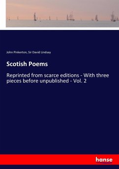Scotish Poems - Pinkerton, John; Lindsay, David