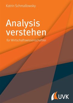 Analysis verstehen - Schmallowsky, Katrin