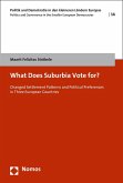 What Does Suburbia Vote for? (eBook, PDF)