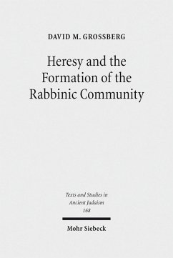 Cover Heresy and the Formation of the Rabbinic Community (eBook, PDF)