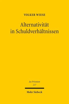 Cover Alternativität in Schuldverhältnissen (eBook, PDF)