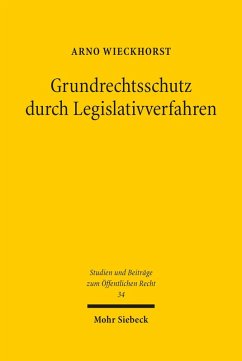 Grundrechtsschutz durch Legislativverfahren (eBook, PDF) - Wieckhorst, Arno