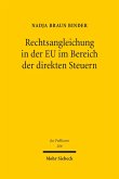 Rechtsangleichung in der EU im Bereich der direkten Steuern (eBook, PDF)