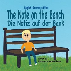 Cover The Note on the Bench - English/German edition
