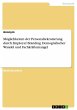 Möglichkeiten der Personalrekrutierung... - Bild 1