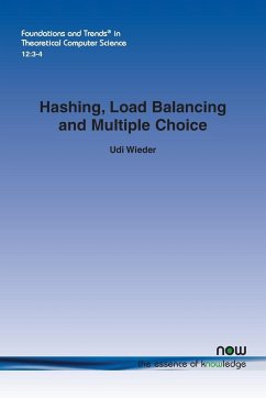 Hashing, Load Balancing and Multiple Choice