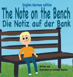 Cover The Note on the Bench - English/German edition