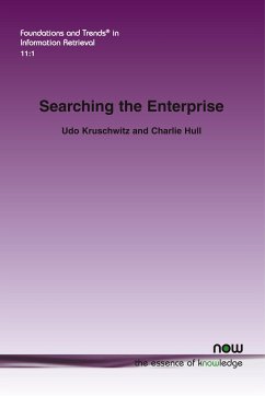 Searching the Enterprise - Kruschwitz, Udo; Hull, Charlie