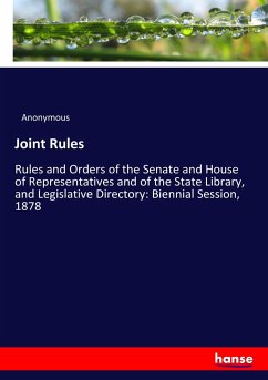 Joint Rules - Anonymous