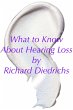 What to Know About Hearing Loss (eBook,... - Bild 1