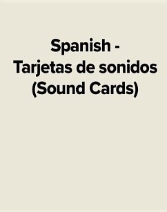 Cover Spanish - Tarjetas de Sonidos (Sound Cards)