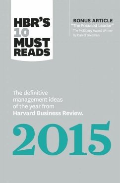 Hbr's 10 Must Reads 2015 - Review, Harvard Business; Goleman, Daniel; Kim, W Chan; Mauborgne, Renée A; Christensen, Clayton M