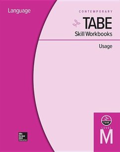 Tabe Skill Workbooks Level M: Usage - 10 Pack - Contemporary