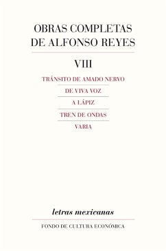 Obras completas, VIII (eBook, ePUB) - Reyes, Alfonso