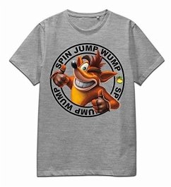 Crash Bandicoot T-Shirt Logo XL