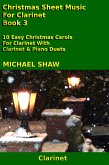 Christmas Sheet Music For Clarinet - Book 3 (eBook, ePUB)