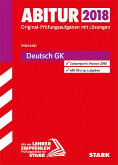 Abitur 2018 - Hessen - Deutsch GK - Schulbücher bei bücher.de