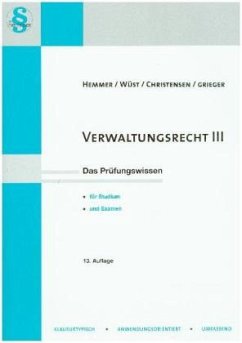 Verwaltungsrecht III