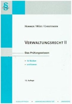 Verwaltungsrecht - Wüst, Achim;Hemmer, Karl-Edmund;Christensen, Ralph