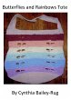 Butterflies and Rainbows Tote Crochet... - Bild 1