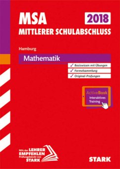 Cover Mittlerer Schulabschluss 2018 - Hamburg - Mathematik