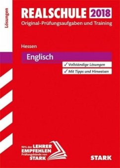 Cover Realschule 2018 - Hessen - Englisch Lösungen