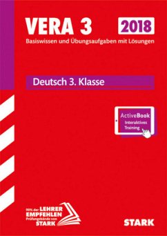 VERA 3 2018 - Grundschule - Deutsch + CD-ROM + ActiveBook