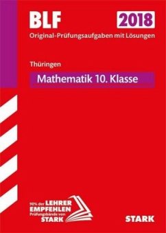 Cover Besondere Leistungsfeststellung 2018 - Thüringen Gymnasium - Mathematik 10. Klasse